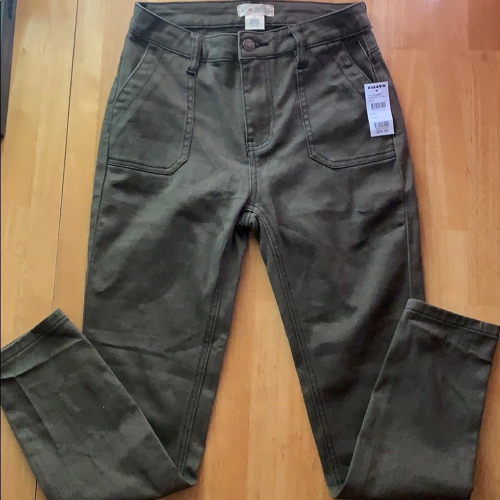 Sky and Sparrow crop skinny jeans